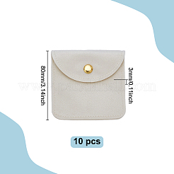 Velvet Jewelry Pouches&nbsp;TP-WH0012-05B
