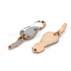 Eco-Friendly Alloy Enamel Pendants&nbsp;X-ENAM-T011-84D-NR