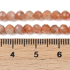 Natural Gold Sunstone Beads Strands&nbsp;G-G188-B02-01A