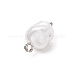 Eco-Friendly Plastic Imitation Pearl Charms&nbsp;PALLOY-JF03968-02
