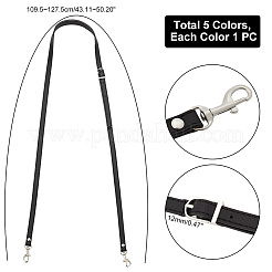 5Pcs 5 Colors Adjustable PU Leather Bag Shoulder Straps&nbsp;DIY-PH0013-79P