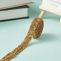 Glitter Resin Hotfix Rhinestone(Hot Melt Adhesive On The Back)&nbsp;OCOR-TAC0004-B-02
