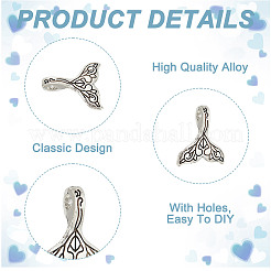 100Pcs Tibetan Style Alloy Pendants&nbsp;FIND-HY0003-83