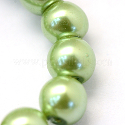 Baking Paint Glass Pearl Bead Strands&nbsp;X1-HY-Q003-3mm-26