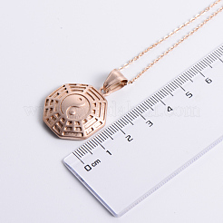 Vintage Punk Yin-yang Stainless Steel Pendant Necklaces for Men Women&nbsp;EB9499