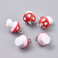 Autumn Theme Plastic Pendants&nbsp;KY-TAC0005-04E