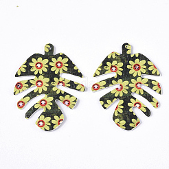 PU Leather Big Pendants&nbsp;FIND-TA0002-A21