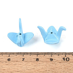 Rack Plating Spray Painted Alloy Beads&nbsp;PALLOY-T091-31C