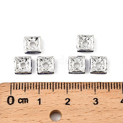 Brass Rhinestone Spacer Beads&nbsp;RSB072-15S