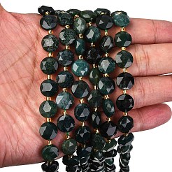 Natural Moss Agate Beads Strands&nbsp;G-C116-A92-01