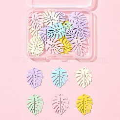 24Pcs Spray Painted Alloy Pendants&nbsp;FIND-FS0003-35