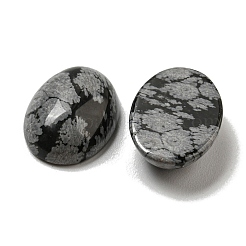 Natural Snowflake Obsidian Cabochons&nbsp;G-C115-01A-35