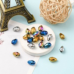 Electroplate Glass Beads Strands&nbsp;EGLA-YW0001-56