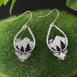 Zinc Alloy Dangle Earrings for Women&nbsp;WG56DA6-01