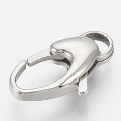 Tarnish Resistant 304 Stainless Steel Lobster Claw Clasps&nbsp;STAS-T033-19