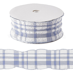 1 Roll Polyester Ruffled Ribbon&nbsp;SRIB-CY0001-14C