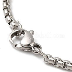 Non-Tarnish 201 Stainless Steel Pendant Necklaces&nbsp;NJEW-H015-01P