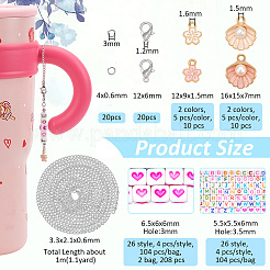 DIY Bracelet Necklace Maknig Kit&nbsp;DIY-NB0010-45
