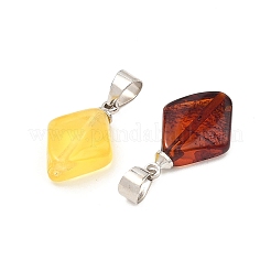 Natural Amber Pendants&nbsp;PALLOY-JF05345