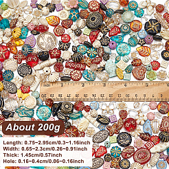 200G Mixed Styles Acrylic Beads&nbsp;OACR-UN0001-22