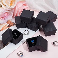 Kraft Cotton Filled Cardboard Paper Jewelry Gift Boxes&nbsp;LS-CBOX-WH0003-01A