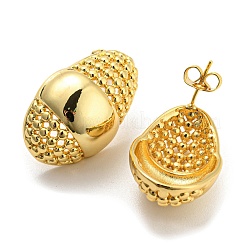 Oval Stud Earrings&nbsp;EJEW-G355-09G