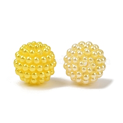 Imitation Pearl Acrylic Beads&nbsp;LS-OACR-XCP0001-17A