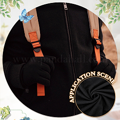 Double Sided Polyester Polar Fleece Fabric&nbsp;DIY-WH0504-295B