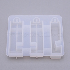 Mobile Phone Stand Keychain Silicone Molds&nbsp;DIY-WH0183-64