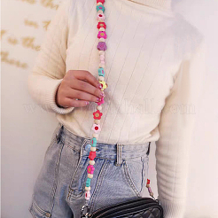 Dyed Wood Bead Bag Straps&nbsp;DIY-WH0304-729