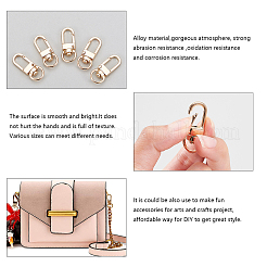 Zinc Alloy Swivel Clasps&nbsp;PALLOY-PH0013-42G