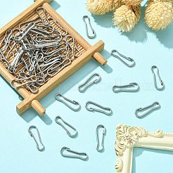 201 Stainless Steel Keychain Clasp Findings&nbsp;STAS-YW0001-79