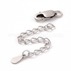 925 Sterling Silver Chain Extenders&nbsp;STER-D036-31AS