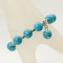 Fashion Gemstone Beaded Bracelets&nbsp;BJEW-JB00858-01