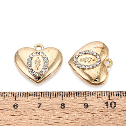 Alloy Rhinestone Pendants&nbsp;FIND-N008-26KCG