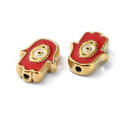 Ion Plating(IP) 304 Stainless Steel Enamel Beads&nbsp;STAS-Q318-10A