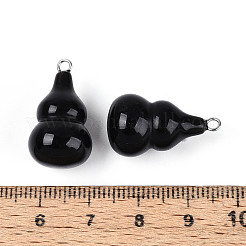 Natural Obsidian Pendants&nbsp;G-T144-73B