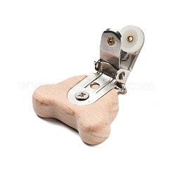 Beech Wood Pacifier Clip&nbsp;AJEW-M015-01B