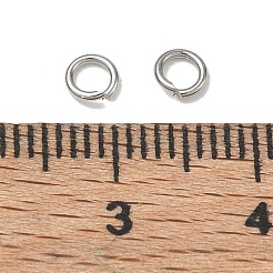 Non-Tarnish 304 Stainless Steel Open Jump Rings&nbsp;STAS-R060-4x0.7-P