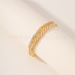 Elegant Middle Eastern Style Iron Textured Twisted Chain Anklets for Women&nbsp;PT6603