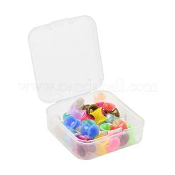 32Pcs 16 Colors Silicone Thin Ear Gauges Flesh Tunnels Plugs&nbsp;FIND-YW0001-16A