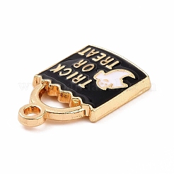 Halloween Alloy Enamel Pendants&nbsp;ENAM-M055-12G