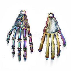 Rainbow Color Alloy Pendants&nbsp;PALLOY-S180-002-RS