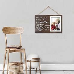 MDF Photo Frame&nbsp;DJEW-WH0035-008