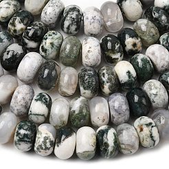 Natural Tree Agate Beads Strands&nbsp;G-A280-A04-03
