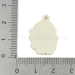 Christmas Theme Spray Painted Alloy Enamel Pendants&nbsp;ENAM-Z020-01G
