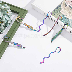 8Pcs 4 Style Alloy Bookmark Findings&nbsp;FIND-SC0003-50