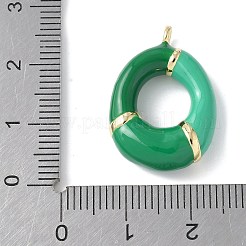 Brass Enamel Pendants&nbsp;KK-E093-03G-O-02