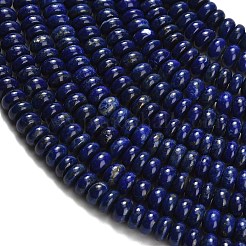 Natural Lapis Lazuli Beads Strands&nbsp;G-H329-B02-5x8mm