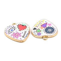 Printed Alloy Pendants&nbsp;ENAM-D051-13G